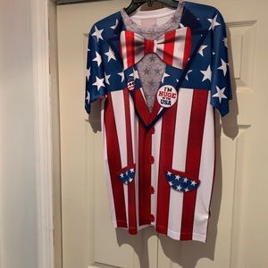 Tee shirt red, white,blue.   Final sale